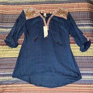 NWT- BKE Boho Top